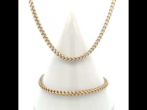 925 Silver Solid Franco Chain 3mm-8