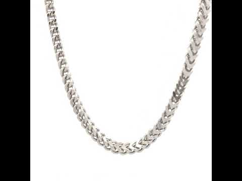 925 Silver Hollow Franco Chain 5.4mm-26