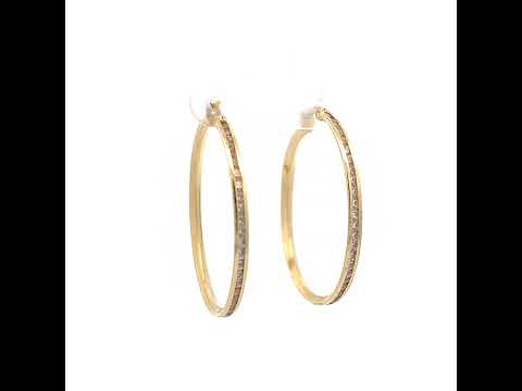 14K Gold Hoop Earrings