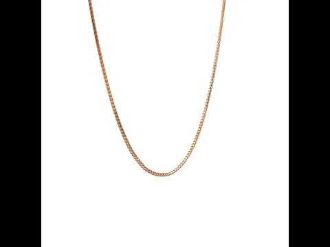 925 Silver Solid Franco Chain 1mm-18